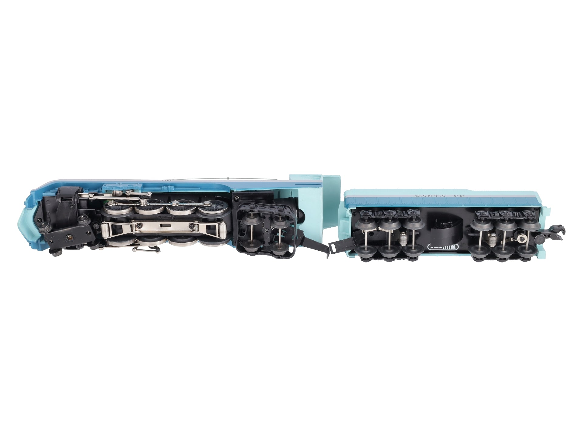 Williams 40301 O Gauge Santa Fe Blue Goose J Class 4-8-4 Steam Locomotive #3761 MT/Box