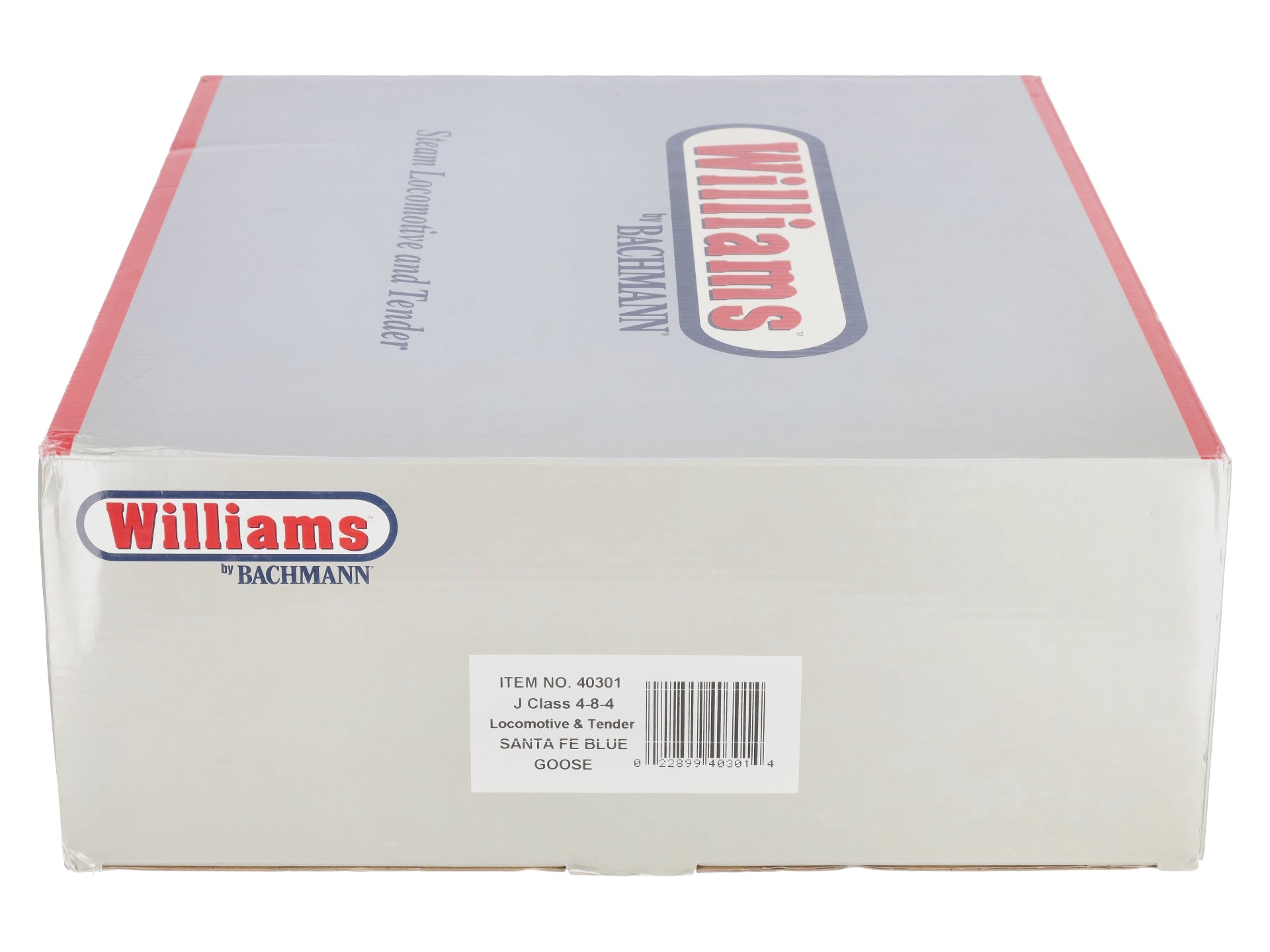 Williams 40301 O Gauge Santa Fe Blue Goose J Class 4-8-4 Steam Locomotive #3761 MT/Box