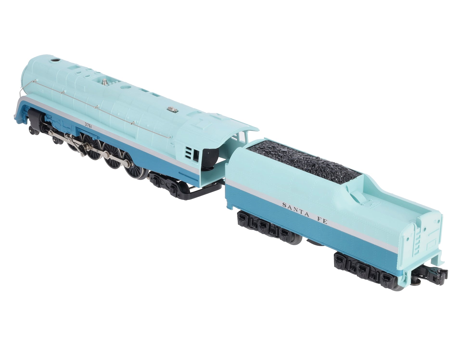 Williams 40301 O Gauge Santa Fe Blue Goose J Class 4-8-4 Steam Locomotive #3761 MT/Box