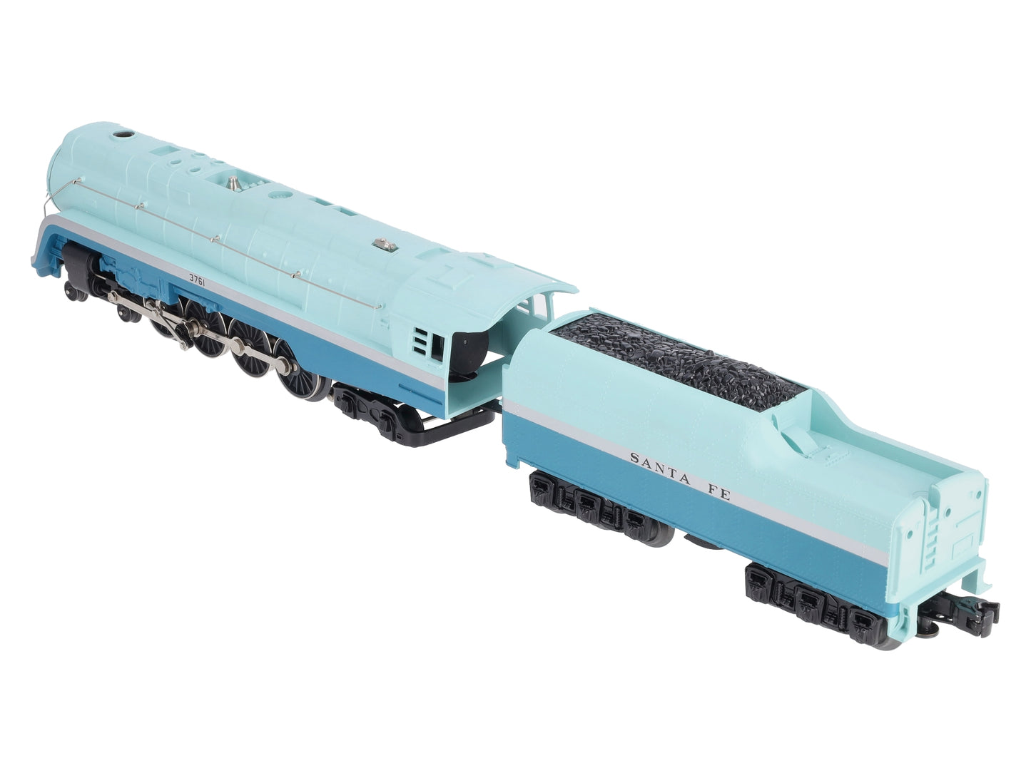 Williams 40301 O Gauge Santa Fe Blue Goose J Class 4-8-4 Steam Locomotive #3761