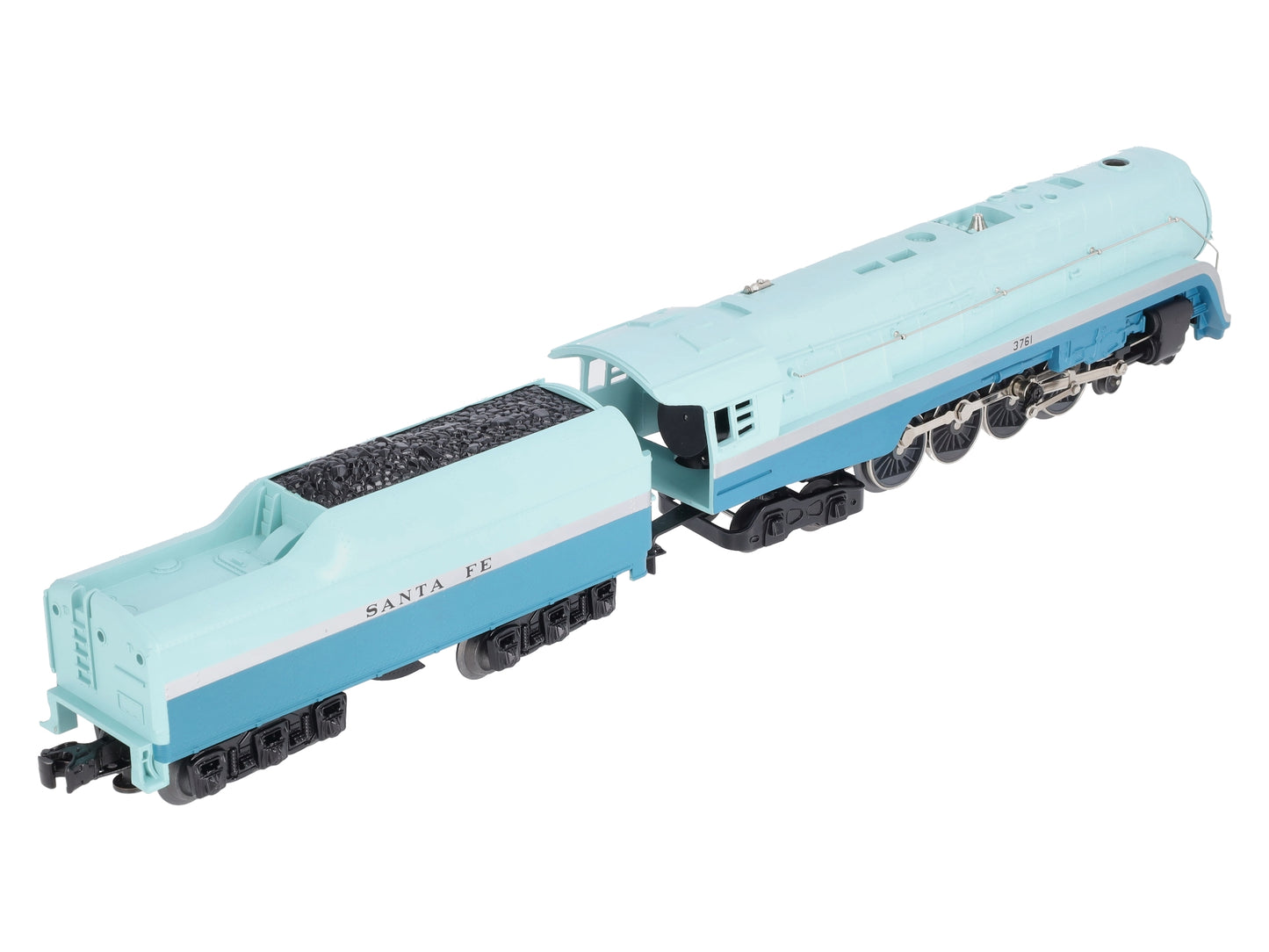 Williams 40301 O Gauge Santa Fe Blue Goose J Class 4-8-4 Steam Locomotive #3761