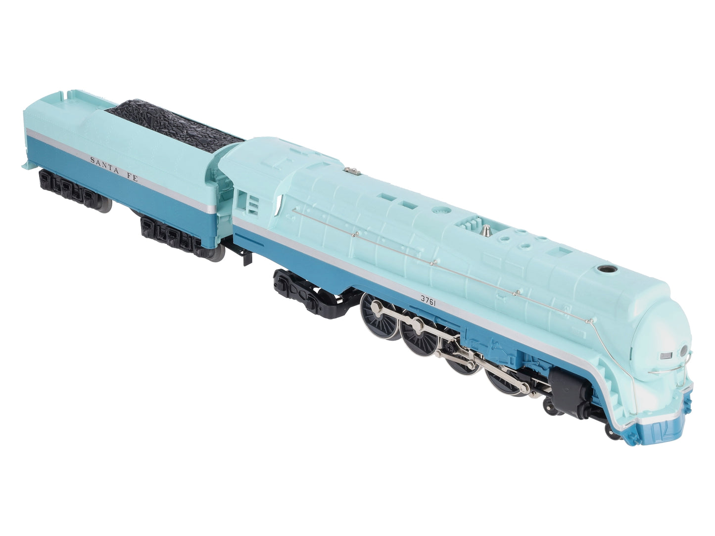 Williams 40301 O Gauge Santa Fe Blue Goose J Class 4-8-4 Steam Locomotive #3761