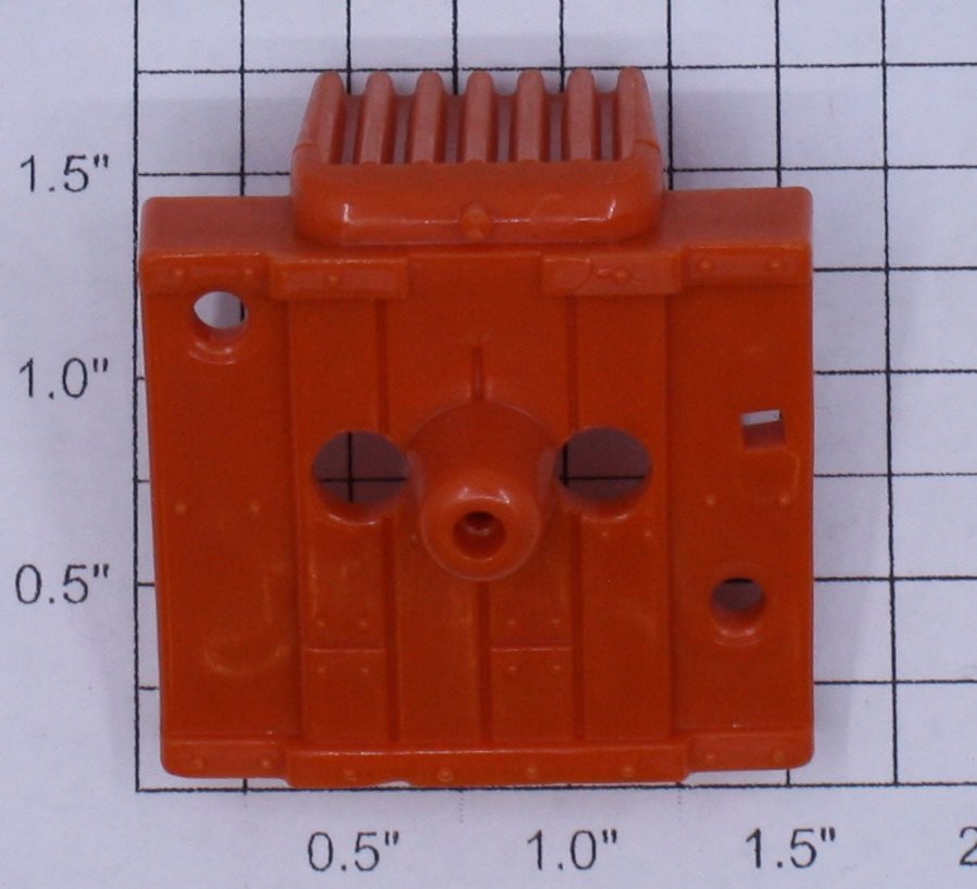 Lionel 50-59 Orange Gang Car Brush Plate Frame Only