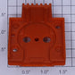 Lionel 50-59 Orange Gang Car Brush Plate Frame Only