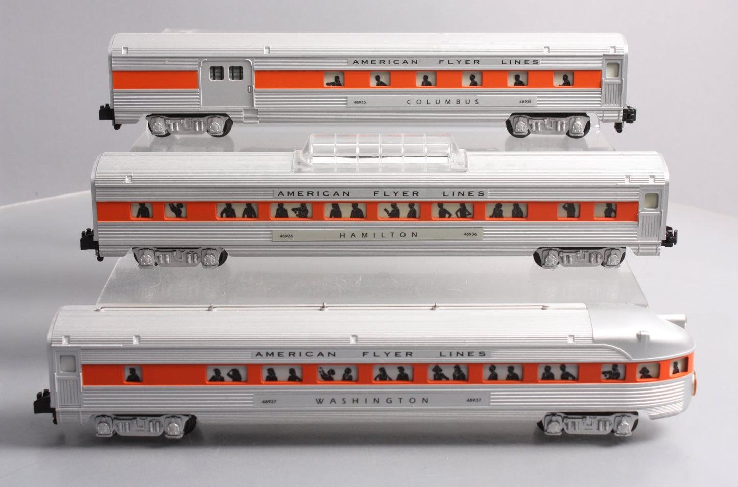 American Flyer 6-49605 S Gauge New Haven Passenger Cars (Set of 3) LN/Box