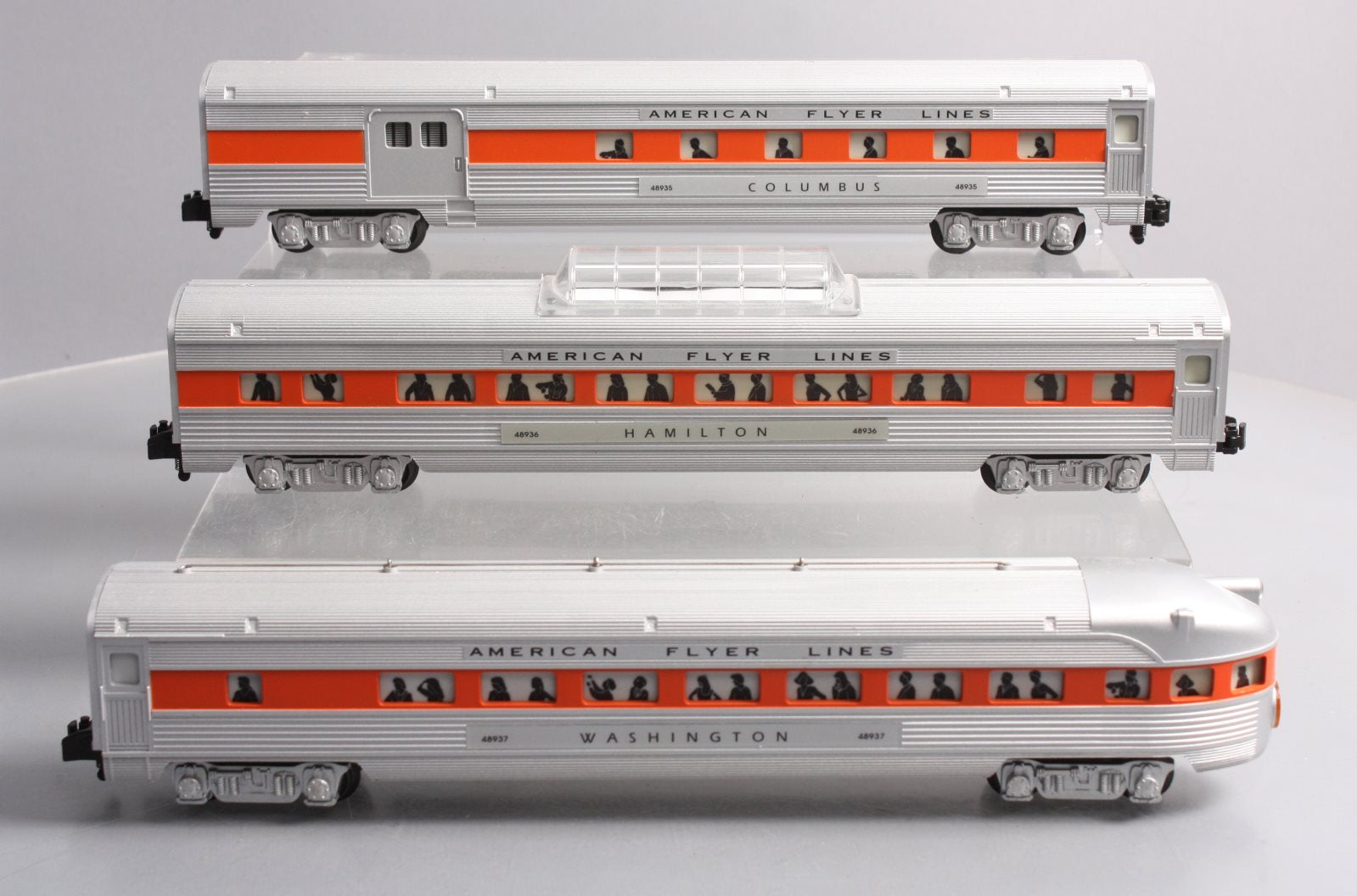 American Flyer 6-49605 S Gauge New Haven Passenger Cars (Set of 3) LN/Box