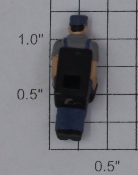 Lionel 8094-015 Fireman Engineer Figure w/ Gray Shirt