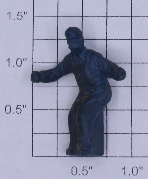 Lionel 3464-17 Dark Blue Operating Boxcar Figure