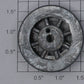Lionel SLS-257-7 Black Spoked Plain Drive Wheel with Siderod Boss