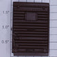 Lionel 2758-12 Right Hand Brown Metal Box Car Door with Post