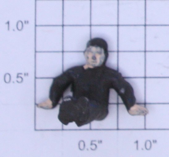 Lionel 50-83 O Gauge Metal Olive Green Rotating Seated Figure