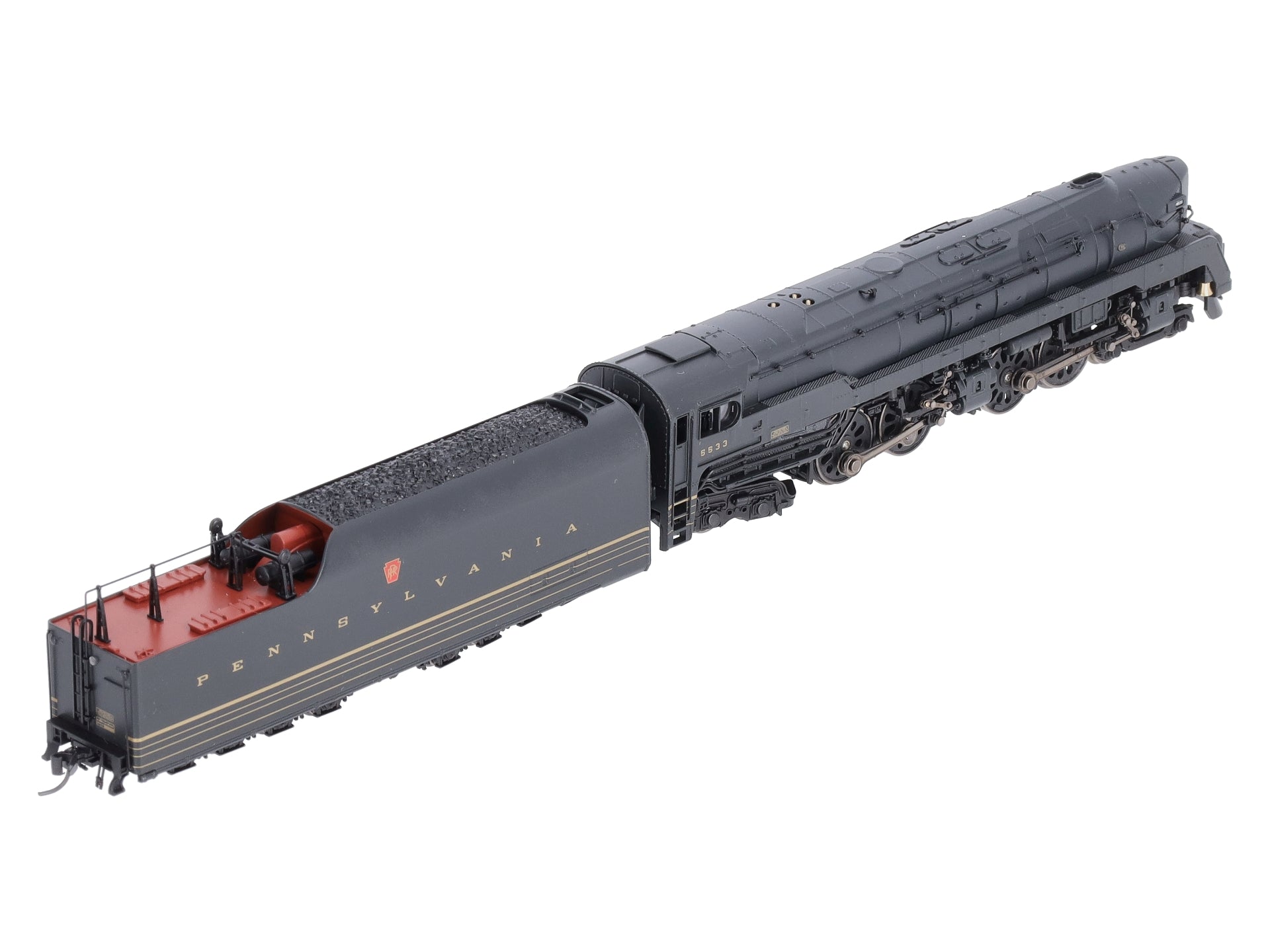 Broadway Limited 3289 N PRR T1 Duplex Steam Loco & Tender #5533 w Sound/DC/DCC