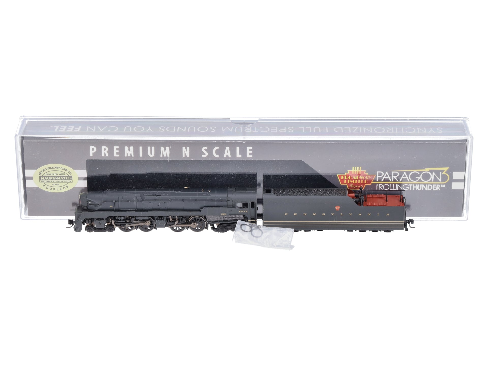 Broadway Limited 3290 N PRR T1 Duplex Steam Loco & Tender #5539 w Sound/DC/DCC
