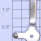 Lionel 8003-49 Bent E-Unit Up Lever