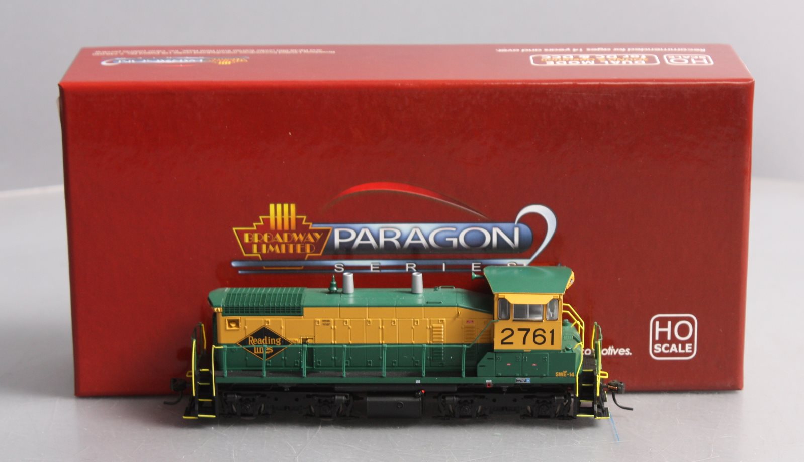 Broadway Limited 3330 HO Paragon2 Reading EMD SW1500 Diesel Switcher #2761 w/DCC