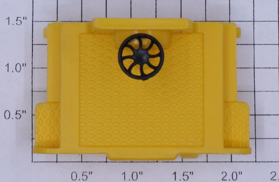 Lionel 9311-8 Yellow Dump Car Platform with Wheel