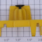 Lionel 9311-8 Yellow Dump Car Platform with Wheel