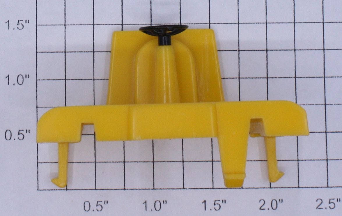 Lionel 9311-8 Yellow Dump Car Platform with Wheel