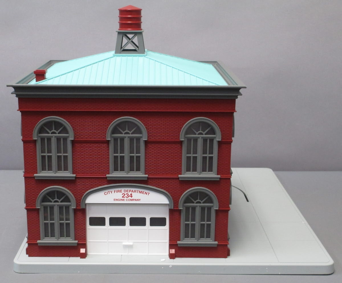 MTH 30-9102 O Gauge Operating Firehouse LN/Box
