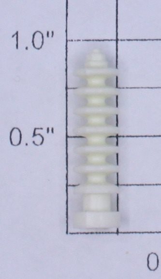 Lionel 2461-6 Long Cream Snap-In Transformer Insulator