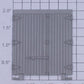 Lionel 5700-15 Gray Box Car Door