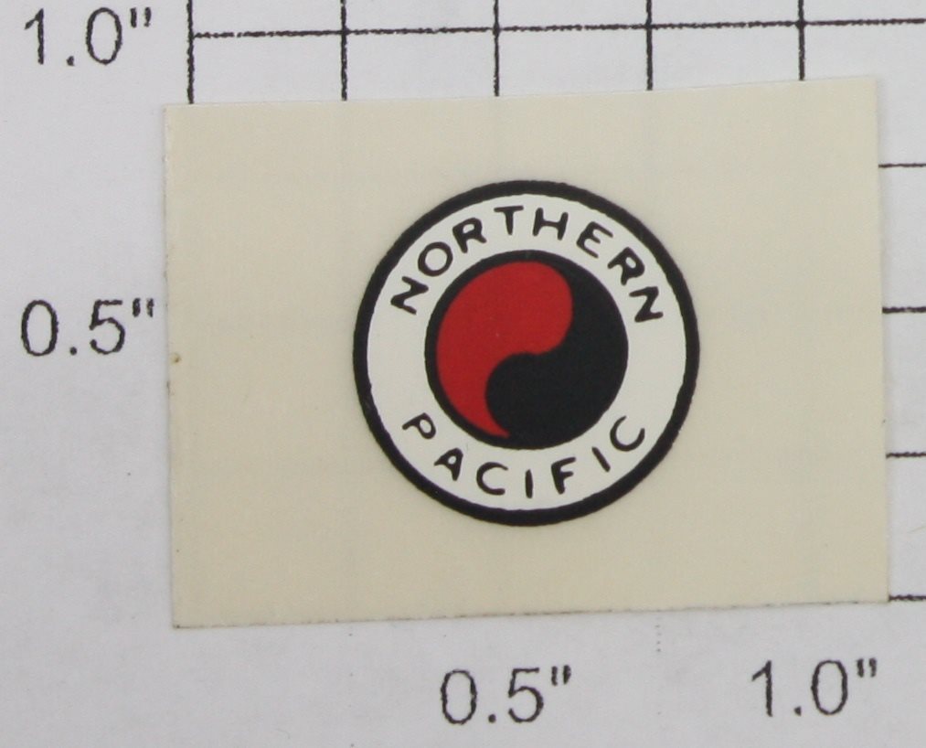 Lionel 9437-10 Northern Pacific Stock Car Sticker Decal (Set of 2)