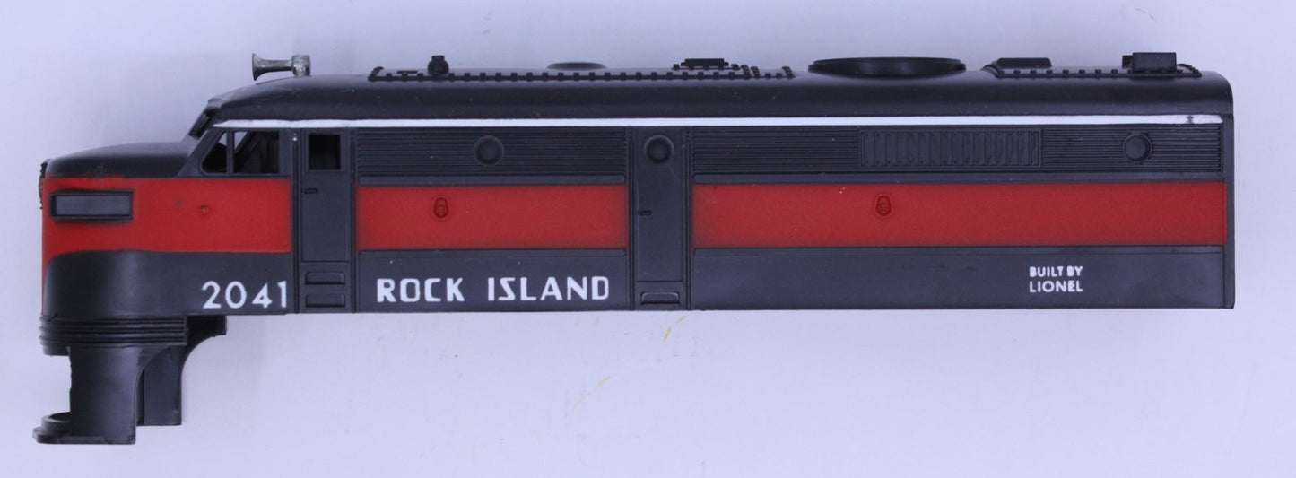 Lionel 2041-1 #2041 Rock Island Alco Diesel Shell with Horn - NOS