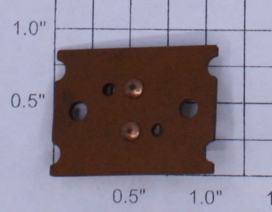 Lionel 50-38 Gang Car Contact Plate Assembly