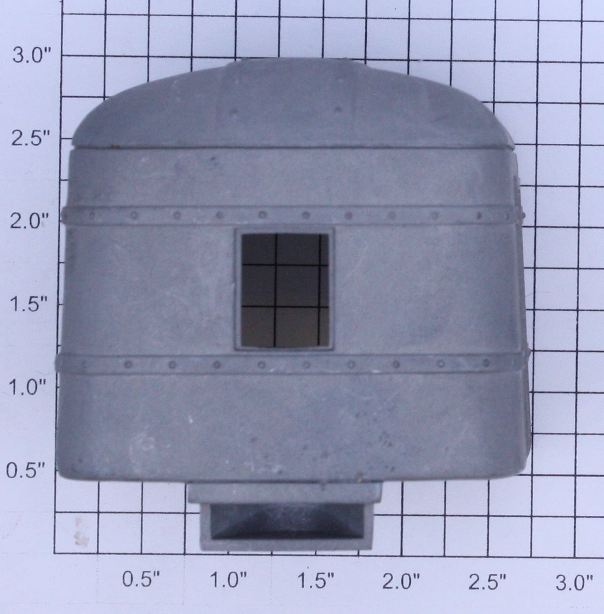 Lionel 792-4 RailChief Unpainted End Vestibule - Fits 794 Car