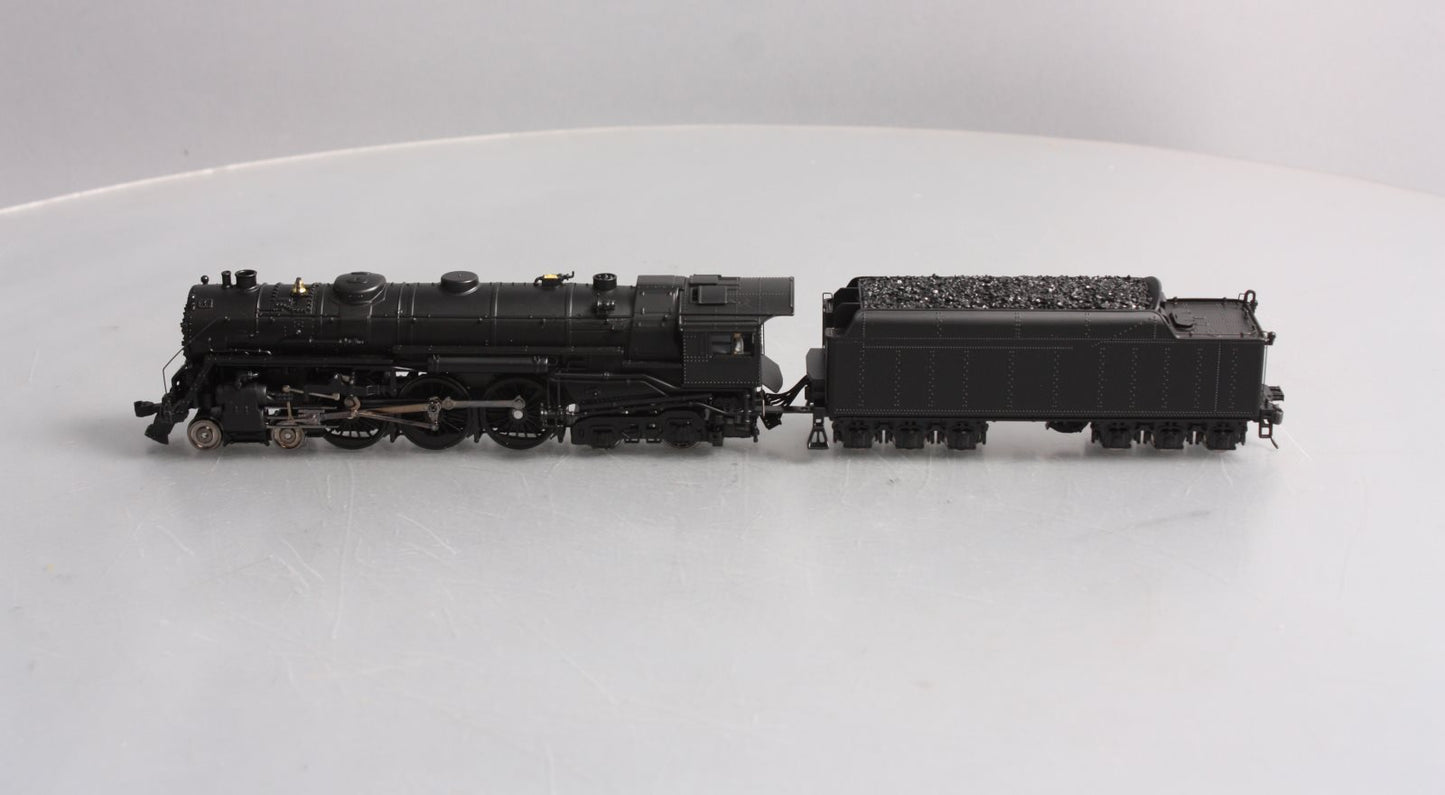 Broadway Limited 2590 HO Painted, Unlettered NYC J1e Hudson 4-6-4 Steam Loco