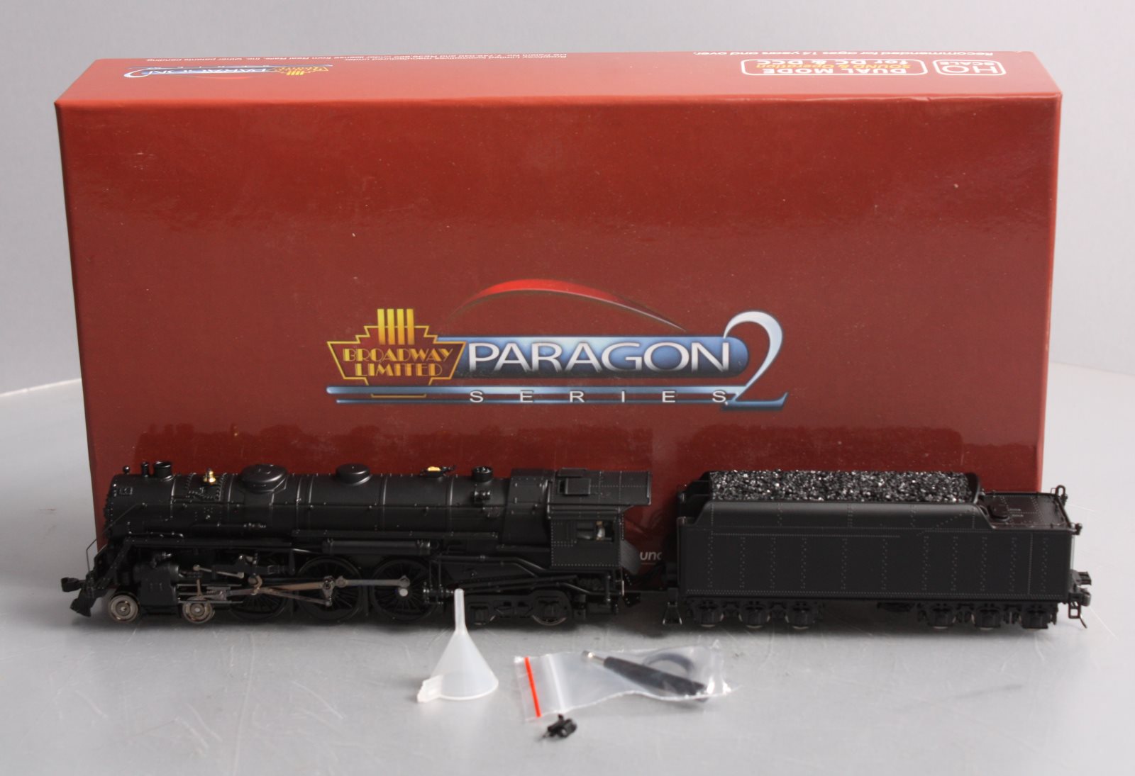 Broadway Limited 2590 HO Painted, Unlettered NYC J1e Hudson 4-6-4 Steam Loco