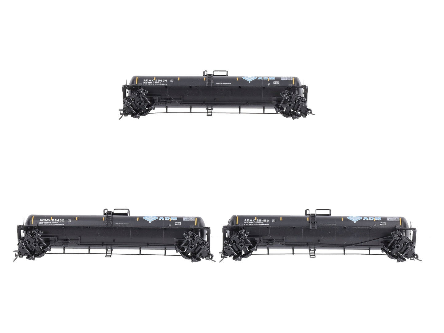 Micro-Trains 99300180 N Scale ADM Tank Car (Set of 3) LN/Box