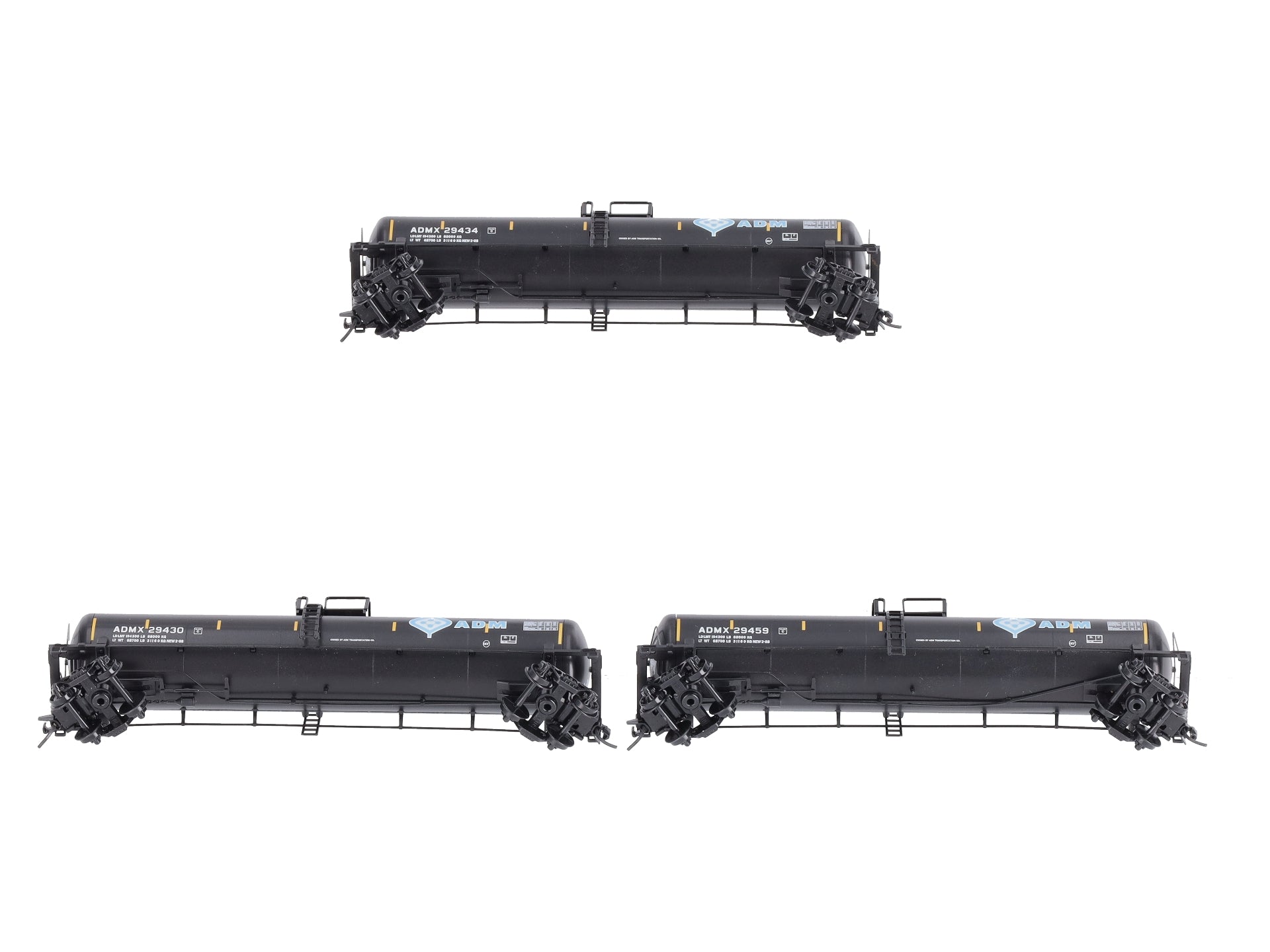 Micro-Trains 99300180 N Scale ADM Tank Car (Set of 3) LN/Box