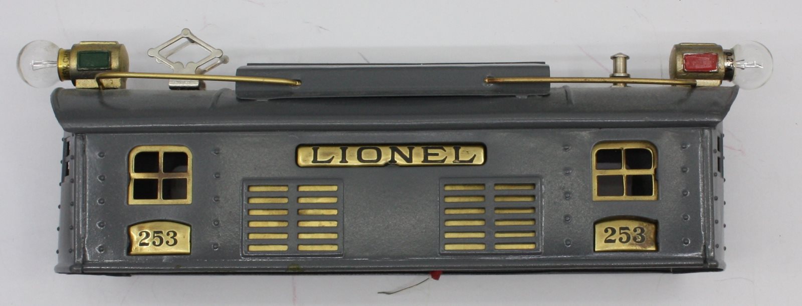 Lionel 253-30 O Gauge Gray Electric Locomotive Shell with Some Trim