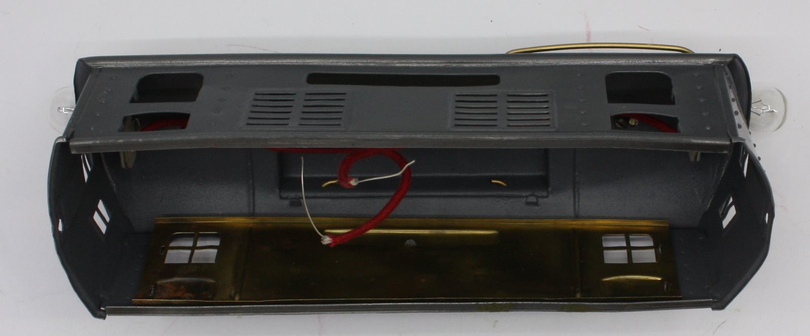 Lionel 253-30 O Gauge Gray Electric Locomotive Shell with Some Trim