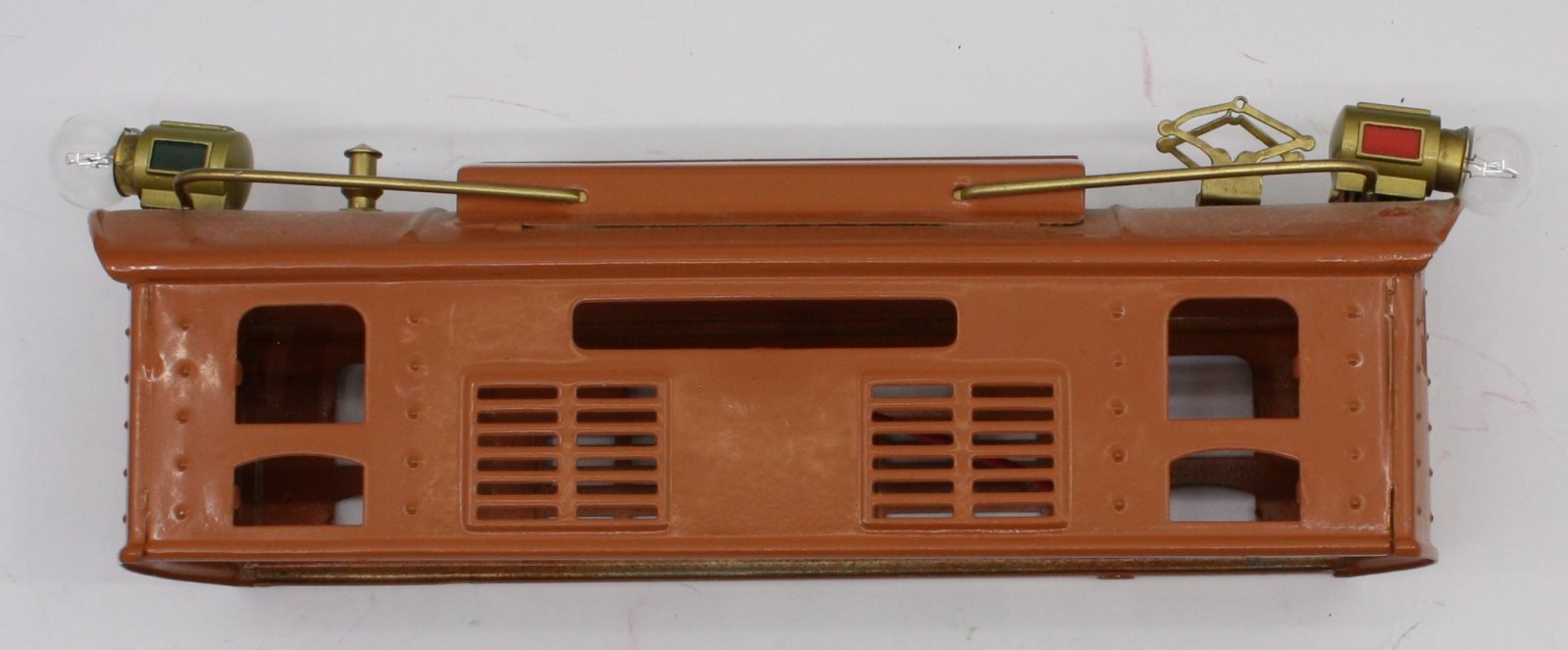 Lionel 253-30 O Gauge Orange Electric Locomotive Shell with Some Trim