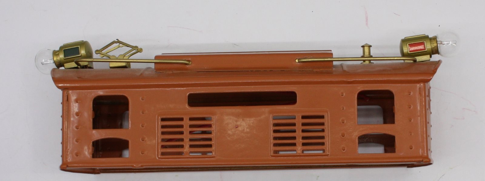 Lionel 253-30 O Gauge Orange Electric Locomotive Shell with Some Trim