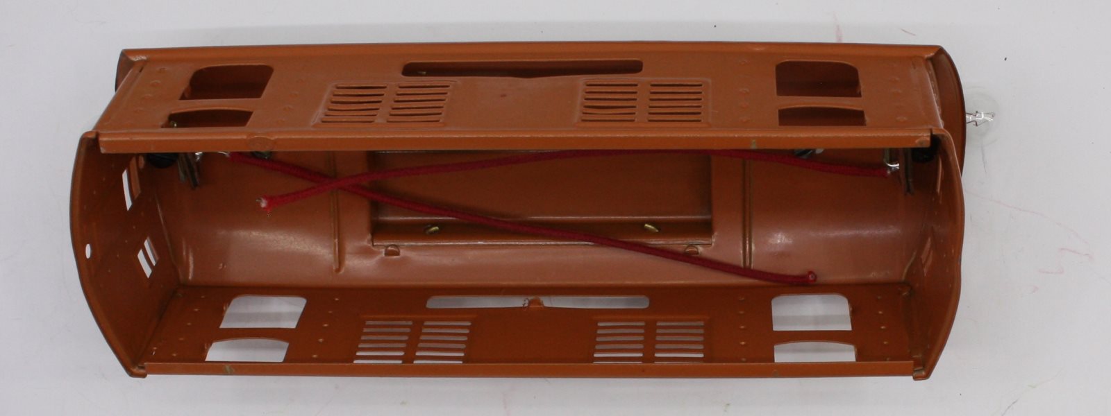 Lionel 253-30 O Gauge Orange Electric Locomotive Shell with Some Trim