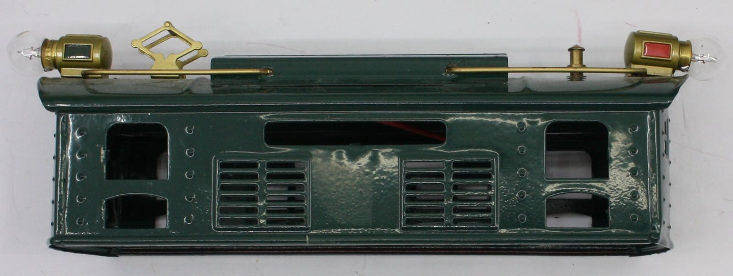 Lionel 253-30 O Gauge Dark Green Electric Locomotive Shell with Some Trim