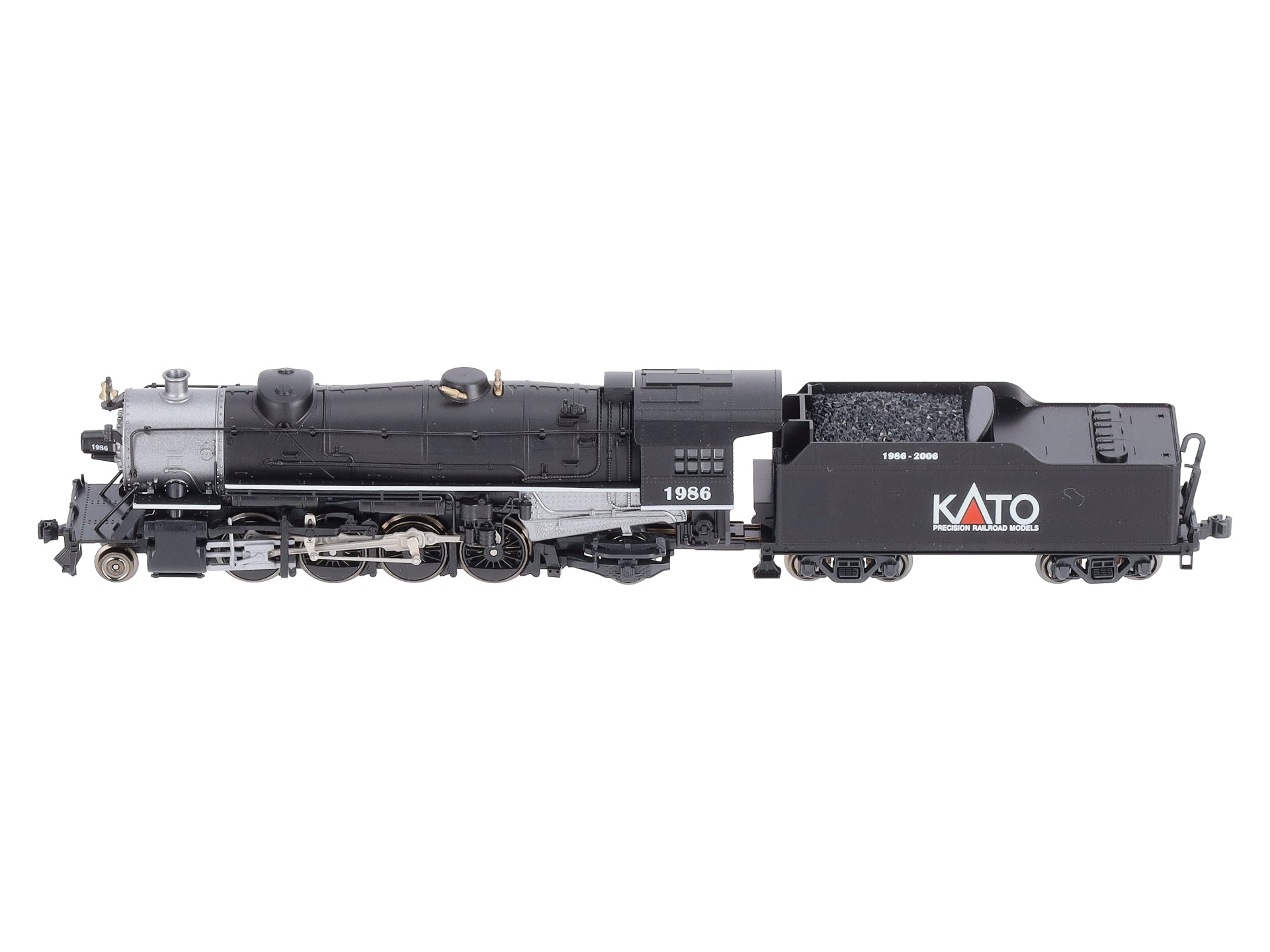 Kato 126-2006 N Scale 20th Anniversary USRA Heavy Mikado #1986 LN/Box