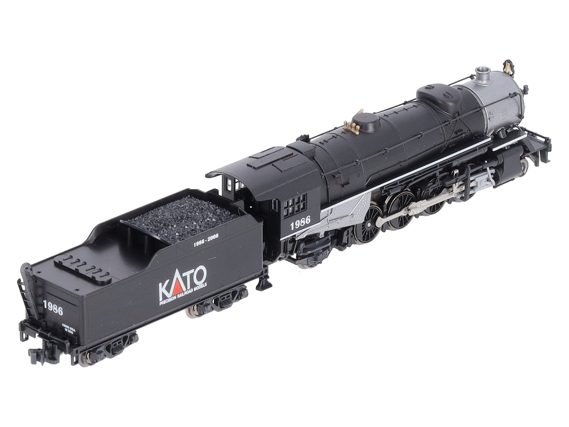 Kato 126-2006 N Scale 20th Anniversary USRA Heavy Mikado #1986 LN/Box
