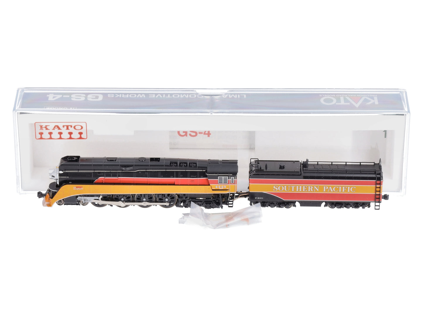 Kato 126-0301 N Southern Pacific-Daylight GS-4 4-8-4 Steam Locomotive #4449
