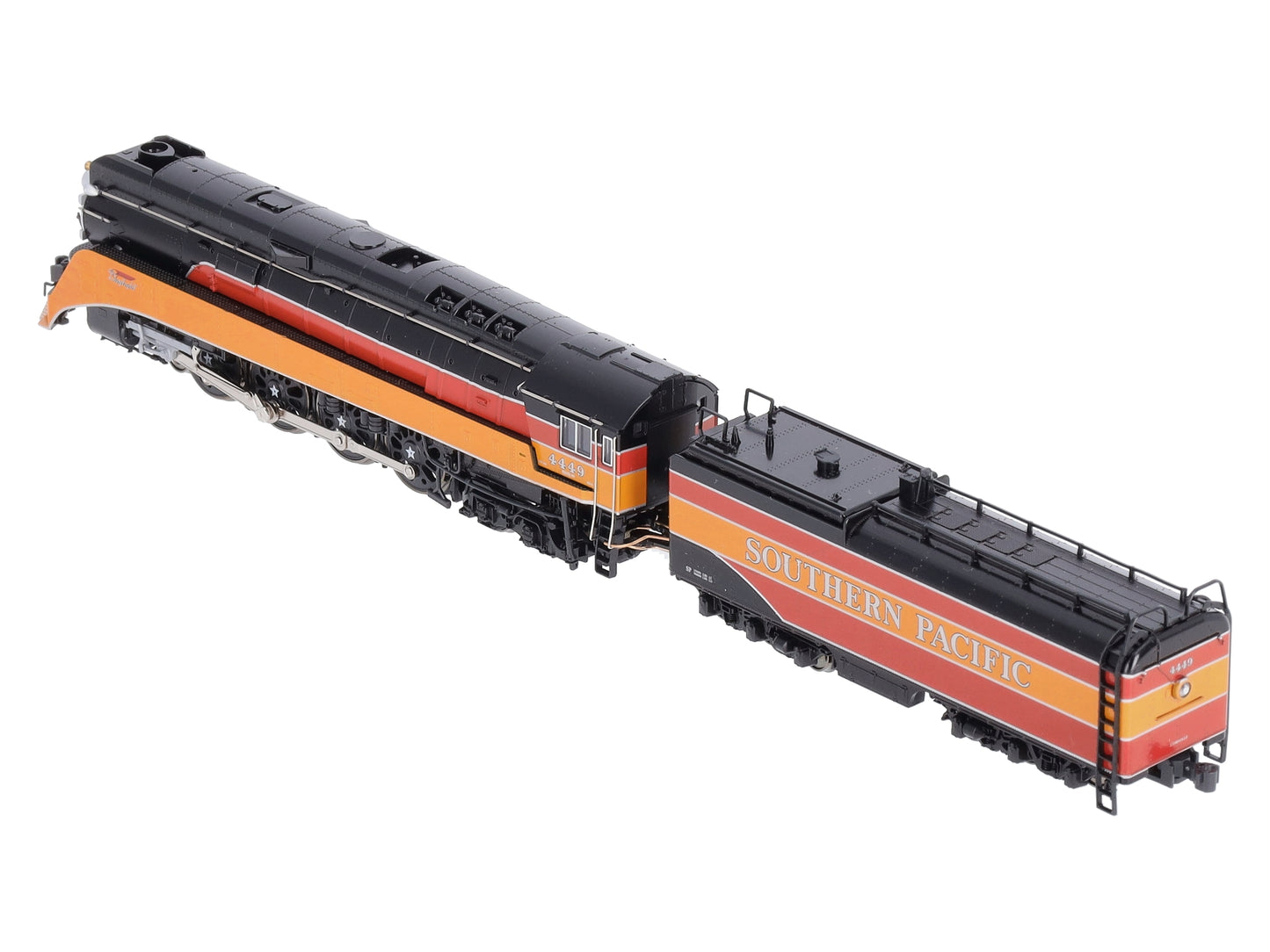 Kato 126-0301 N Southern Pacific-Daylight GS-4 4-8-4 Steam Locomotive #4449
