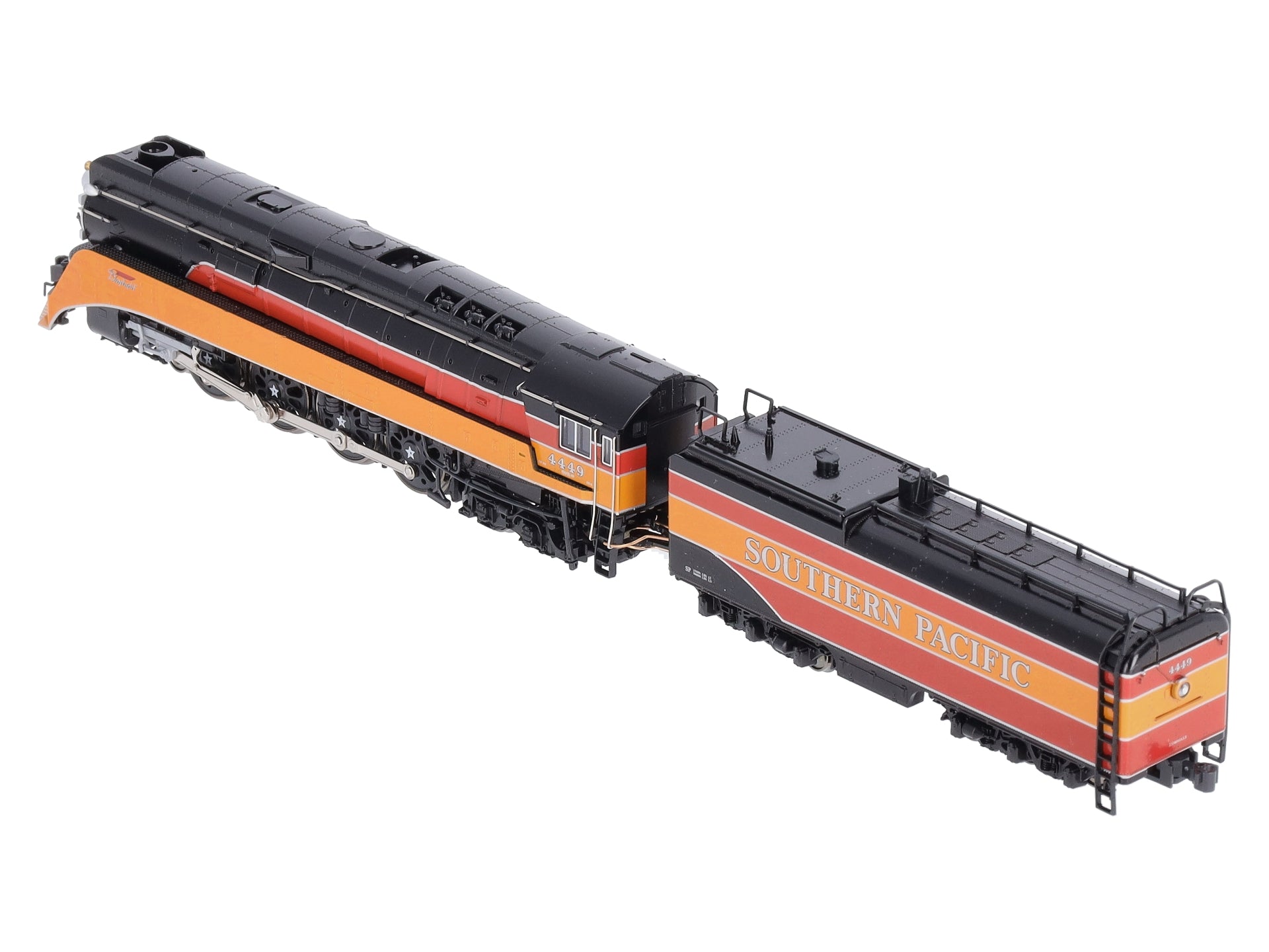 Kato 126-0301 N Southern Pacific-Daylight GS-4 4-8-4 Steam Locomotive #4449