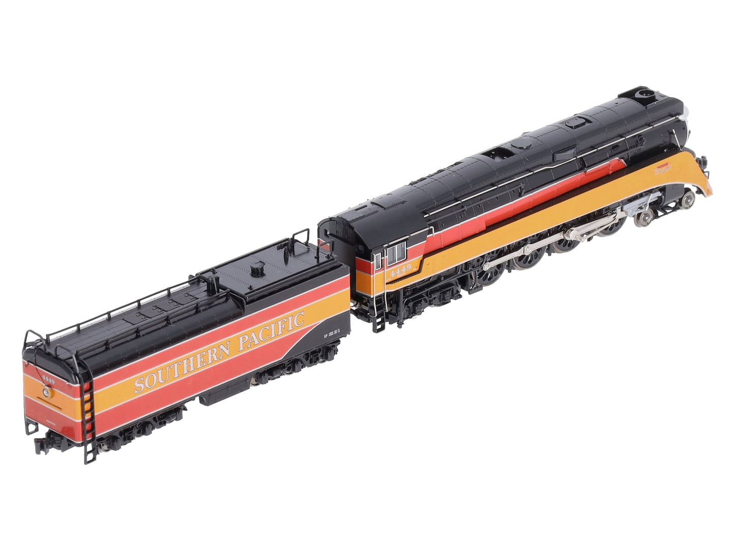 Kato 126-0301 N Southern Pacific-Daylight GS-4 4-8-4 Steam Locomotive #4449