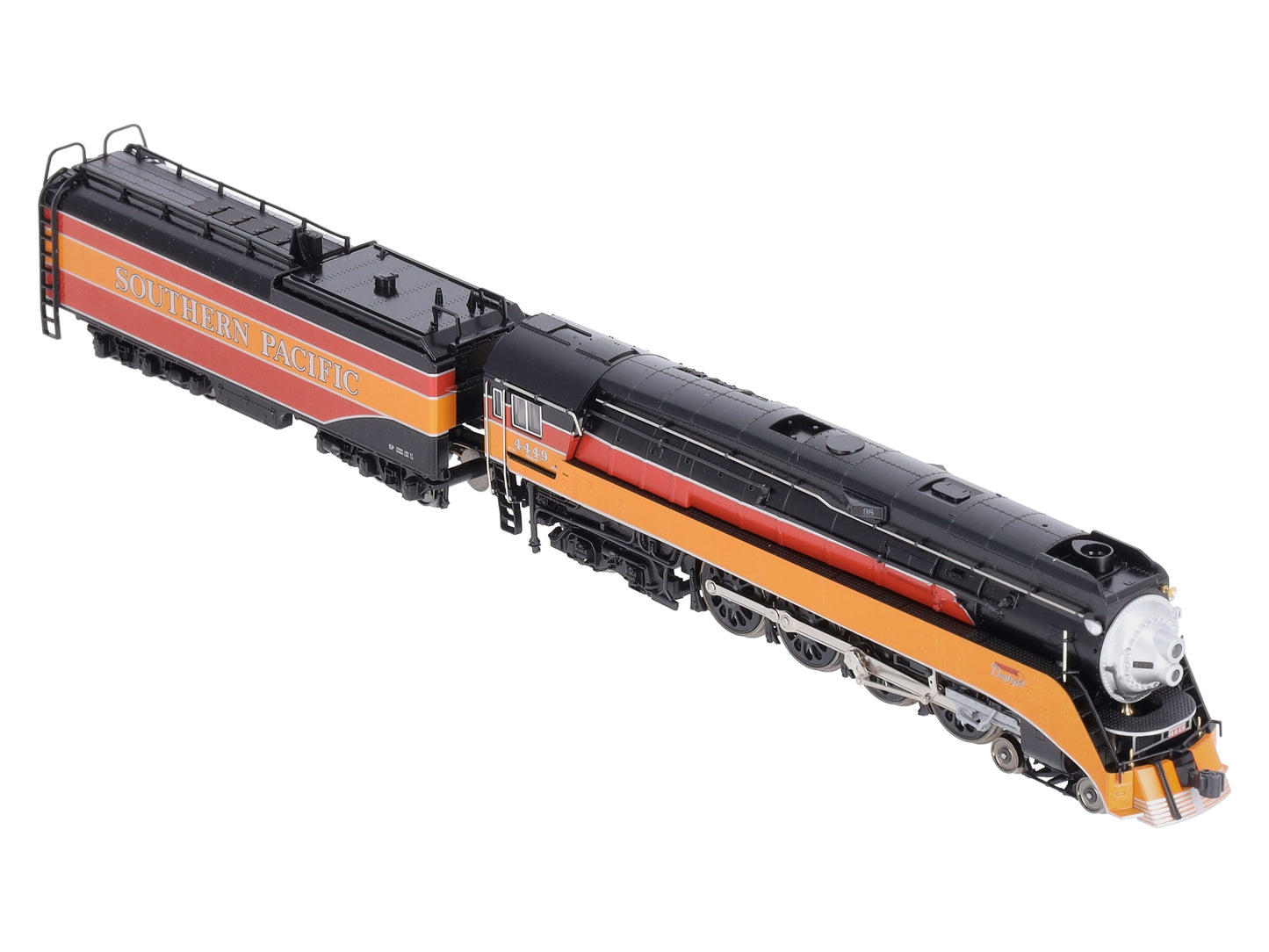 Kato 126-0301 N Southern Pacific-Daylight GS-4 4-8-4 Steam Locomotive #4449