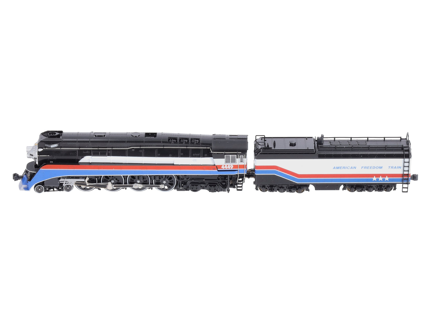 Kato 126-0311 N American Freedom Train 4-8-4 GS-4 Steam Locomotive #4449