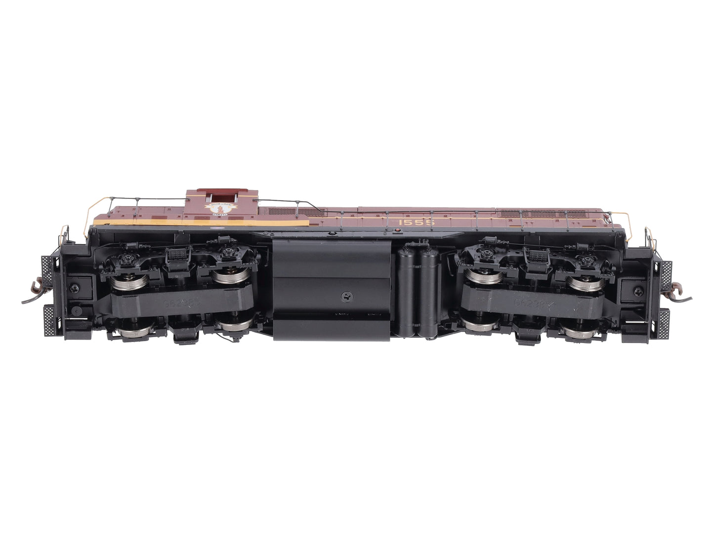 Athearn G62924 HO Boston and Maine GP7 with Hep, with DCC & Sound #1555