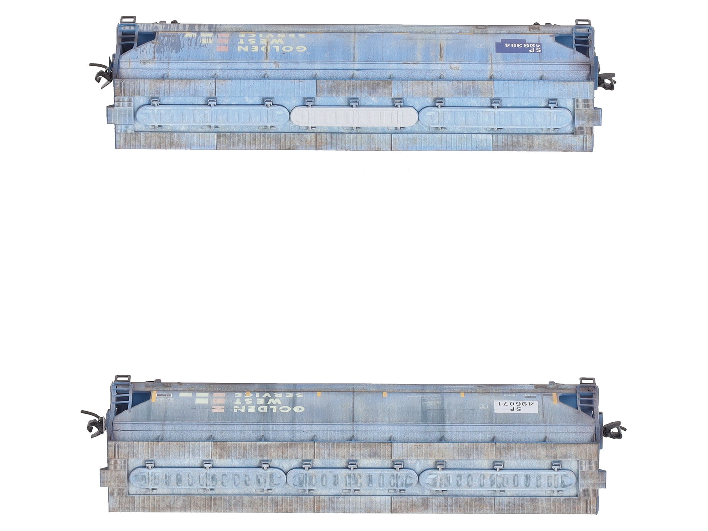 Micro-Trains 99305970 N Southern Pacific 3-Bay Weathered Hopper (Set of 2)