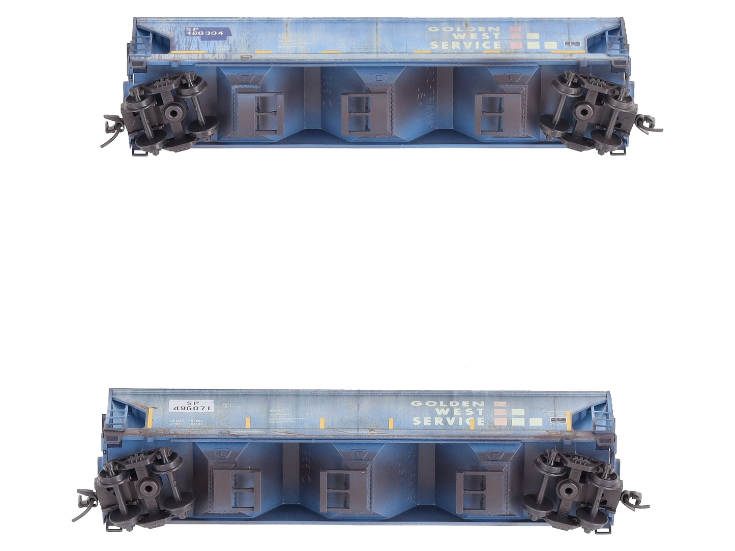 Micro-Trains 99305970 N Southern Pacific 3-Bay Weathered Hopper (Set of 2)